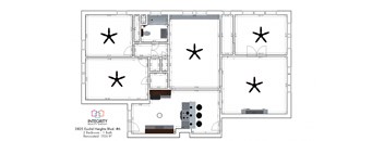 Euclid Heights 2825,  2 Bedroom 1 Bath (w/Den)