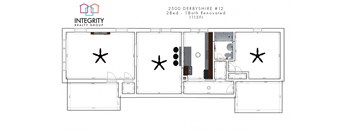 Derbyshire 2500,  2 Bedroom 1 Bath