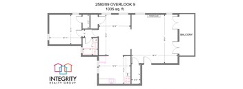2580 OL - 2589 EHB,  1 Bedroom 1 Bath