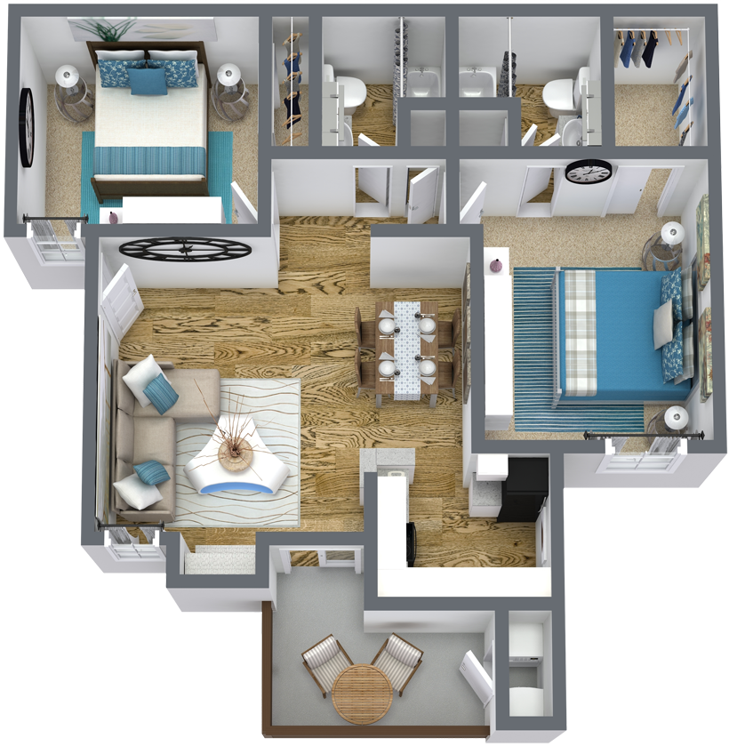 Two Bedroom Apartment