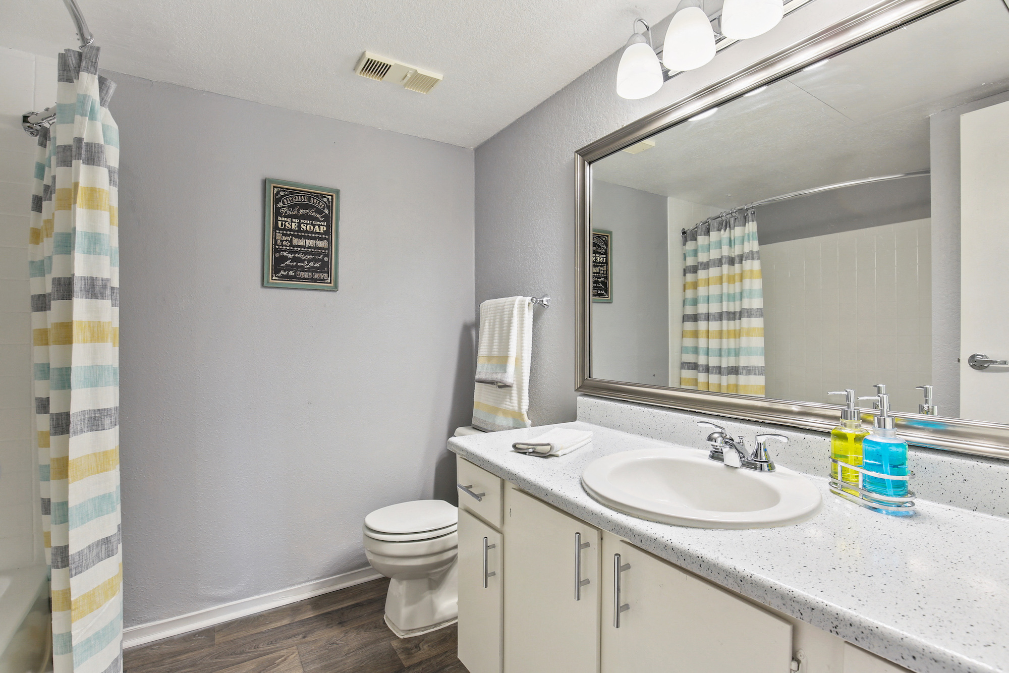 Hub at Chisholm Trail bathroom