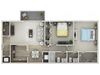 2 bedroom 1.5 bath