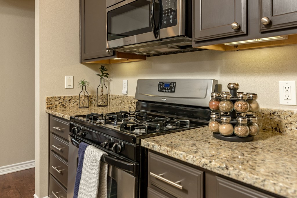 New Countertops and Cabinets at The Landmark, New Braunfels