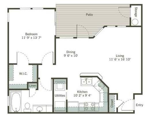 1A - GARDENS Floor Plan 4