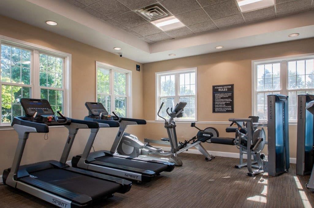 the gym in our apartments is equipped with state of the art equipment