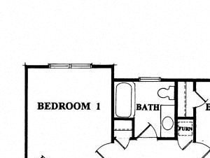 2 Bedroom 1 Bath
