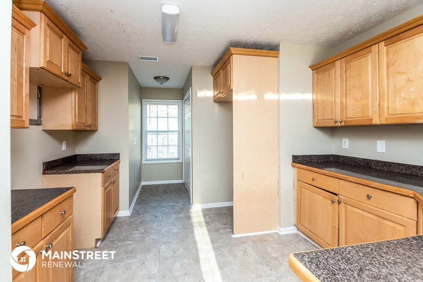 the kitchen is clean and ready for us to use