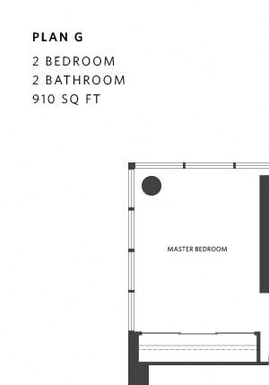 Two Bedroom Floor Plan