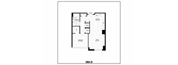 1 Bed/1 Bath-D