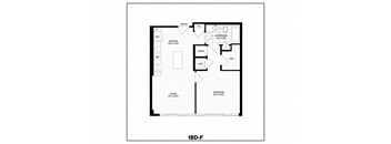 1 Bed/1 Bath-F