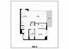 1 Bed/1 Bath-H