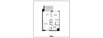 1 Bed/1 Bath-J