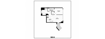 1 Bed/1 Bath-N