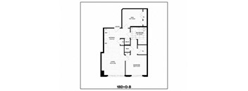 1 Bed/1 Bath Den-B