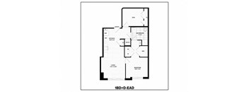 1 Bed/1 Bath Den-EAD