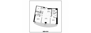 2 Bed/2 Bath Den-B
