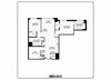 2 Bed/2 Bath Den-C