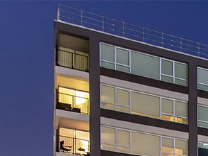 Aerial View 3460 W 7th Street Studio-2 Beds Apartment for Rent - Photo Gallery 5