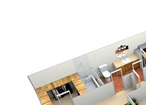cedar 1 bed 1 bath 793 sf floor plan