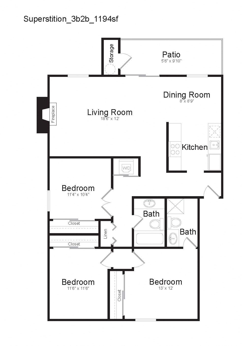 C1 Floor Plan 7