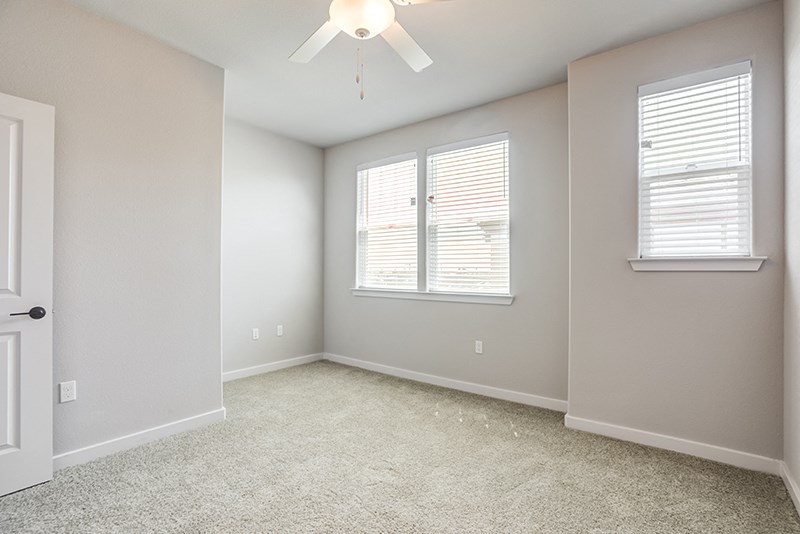 Bedroom with Ceiling Fan |The Village at Vintage Ranch in American Canyon, CA  