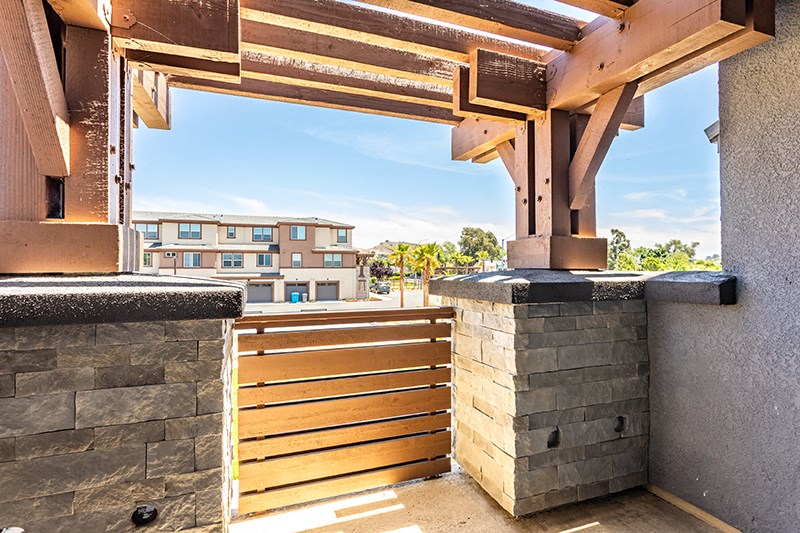 Private Balcony | The Village at Vintage Ranch in American Canyon, CA  