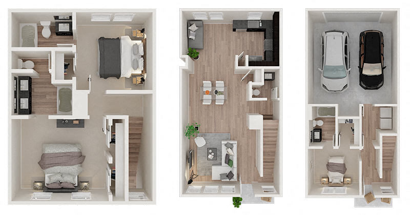 Floor Plan K available at The Village at vintage Ranch | American Canyon, CA 94503