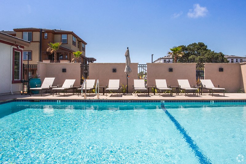 Poolside Lounge Chairs | The Village at Vintage in American Canyon, CA 94503