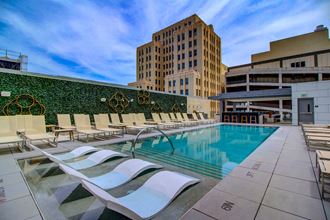 Downtown Dallas, Texas Resort Style Pool