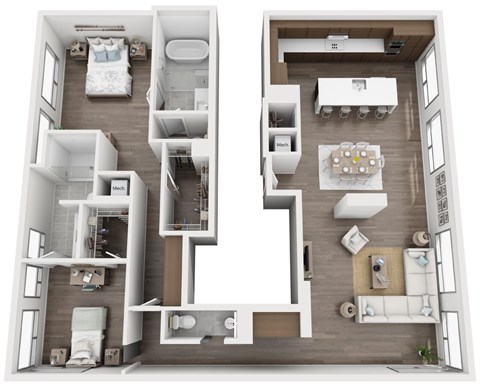 1919 Jackson St. Studio-3 Beds Apartment for Rent - Photo Gallery 35