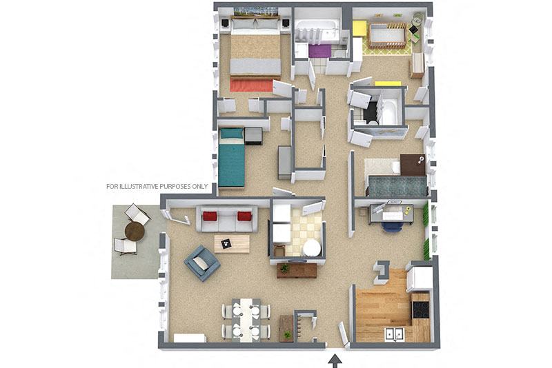 500 Sleepy Hollow Road 2-4 Beds Apartment for Rent - Photo Gallery 24