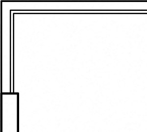 616 at village one bedroom floor plan