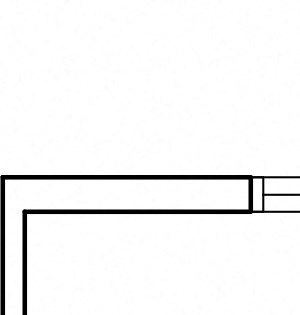 616 at the village two bedroom floor plan