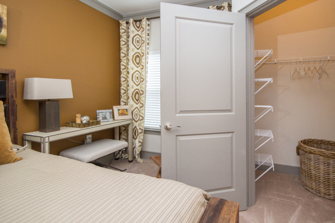 Closet at Atria Apartments in Tulsa, OK