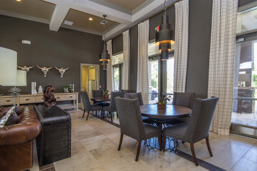 Clubhouse at Atria Apartments in Tulsa, OK