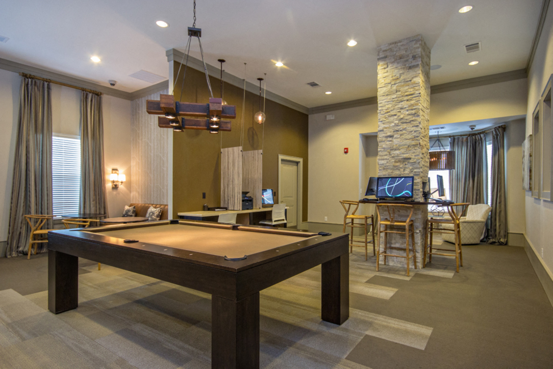 Billiards at Atria Apartments in Tulsa, OK