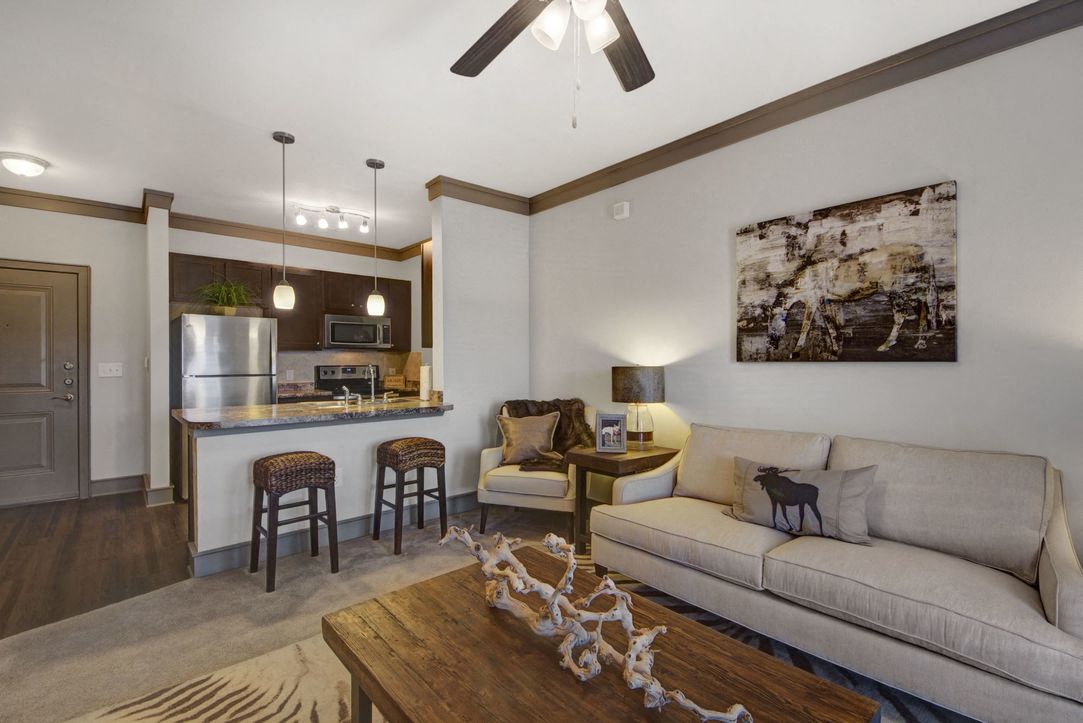 Open Living Spaces at Atria Apartments in Tulsa, OK