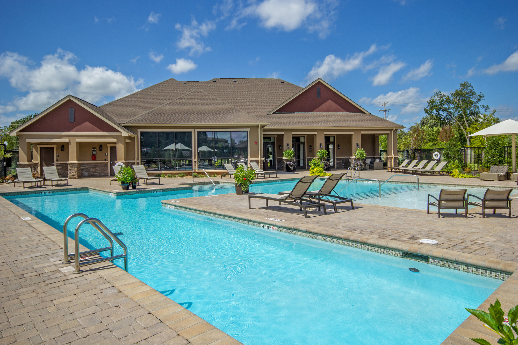 Swimming Pool at Atria Apartments in Tulsa, OK