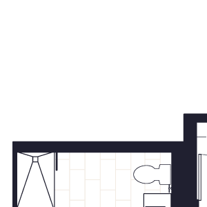 Lincoln Common Halsted Two Bedroom Floor Plan