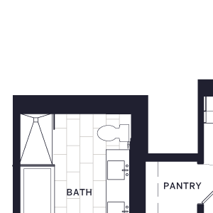 Lincoln Common Schubert Three Bedroom Floor Plan