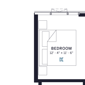 Lincoln Common Dayton (1820) Three Bedroom Floor Plan