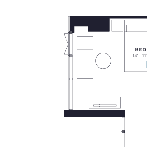 Lincoln Common Kingsbury Three Bedroom Floor Plan