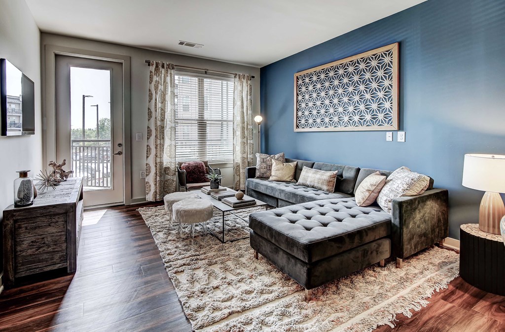 The Linden living room