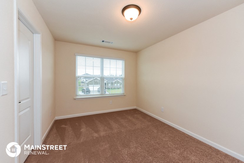 the living room is spacious and ready for you to use