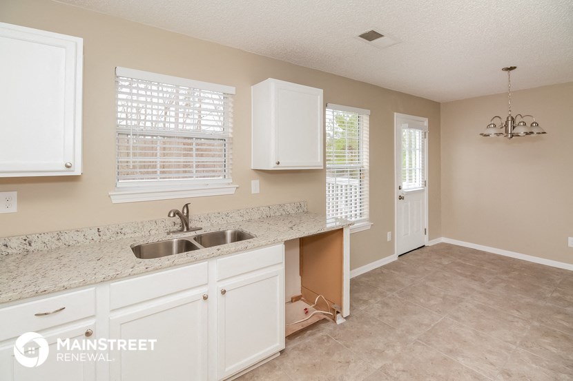 the kitchen is clean and ready for us to use