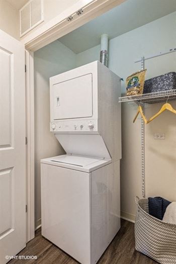 In-unit washer and dryer