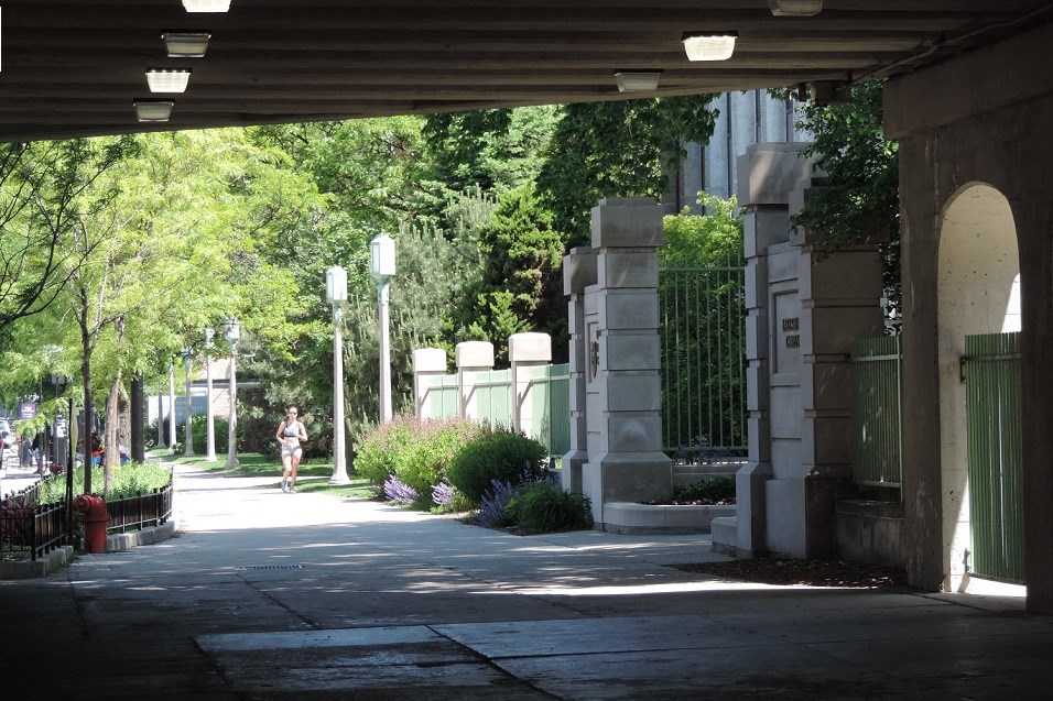 Charming neighborhood  stonework