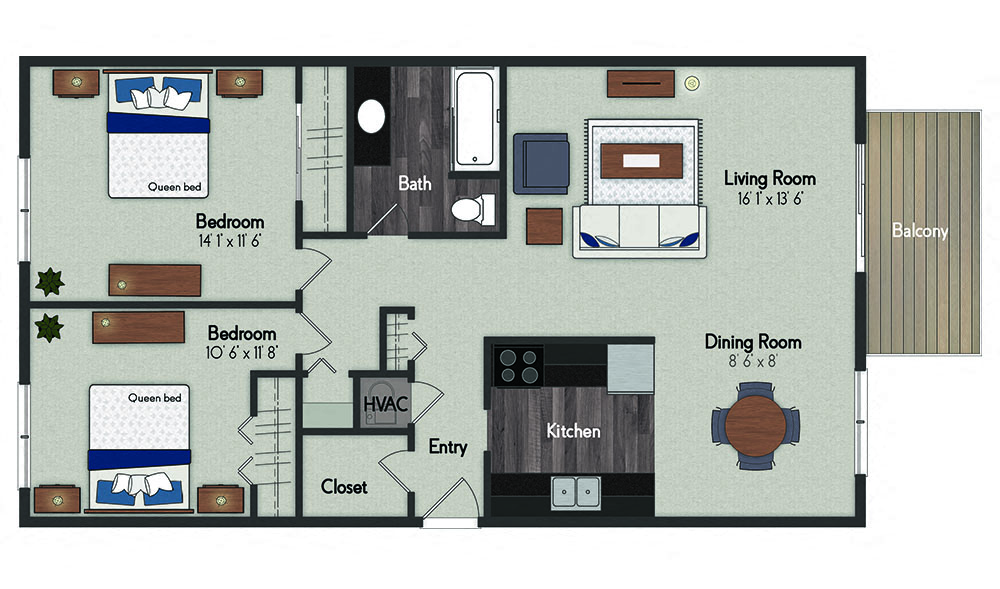 9434 U Ct Studio-2 Beds Apartment for Rent - Photo Gallery 18