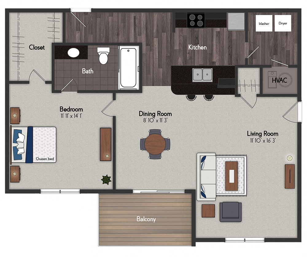 6925 S 115th St Plz Studio-2 Beds Apartment for Rent - Photo Gallery 18