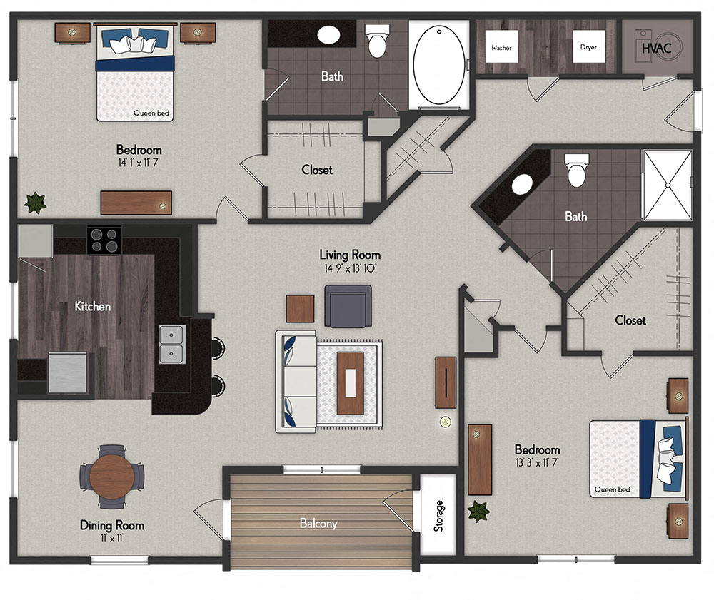 6925 S 115th St Plz Studio-2 Beds Apartment for Rent - Photo Gallery 24